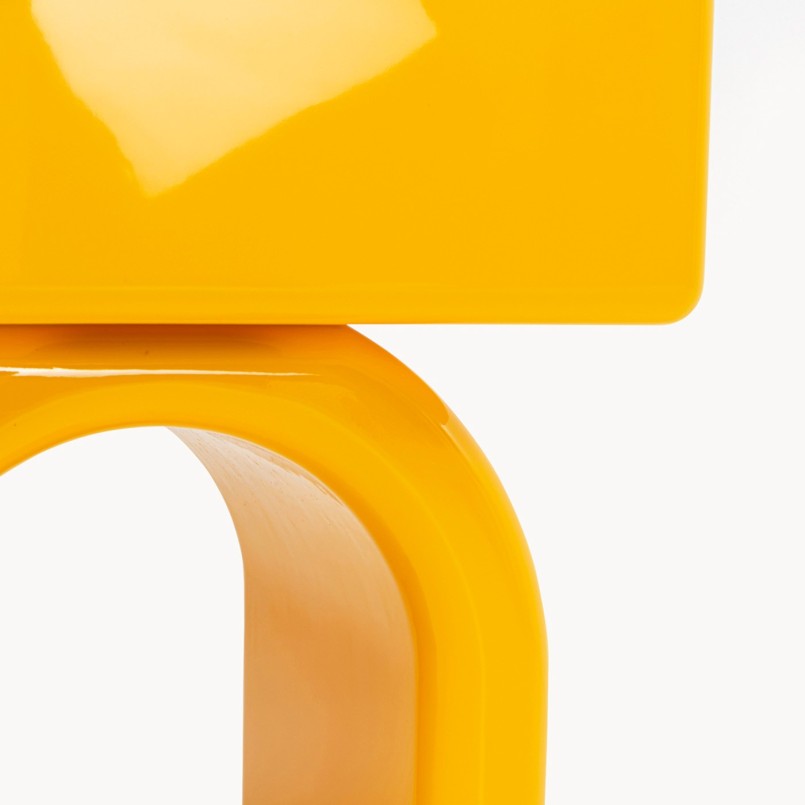Chevet jaune 1 tiroir - Eliano - Kare Design
