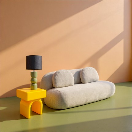 Nightstand Eliano 1 drawer yellow Kare Design