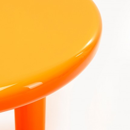 Table d'appoint Eliano 50cm orange Kare Design