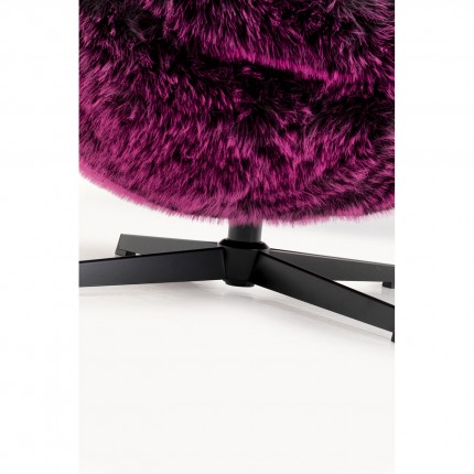 Swivel Armchair Cutie purple Kare Design
