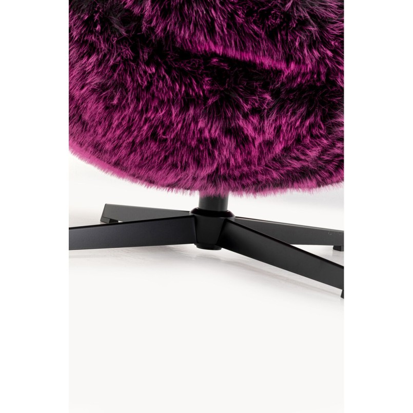 Fauteuil pivotant Cutie Lila
