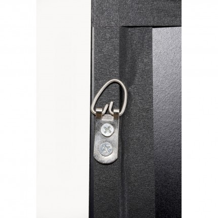 Tableau Frame visage violet 90x90cm Kare Design