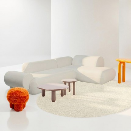 Coffee Table Eliano Ø90cm mocha Kare Design