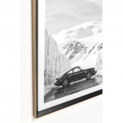 Framed Picture ski 86x126cm Kare Design