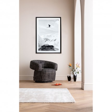 Affiche encadrée ski 86x126cm Kare Design