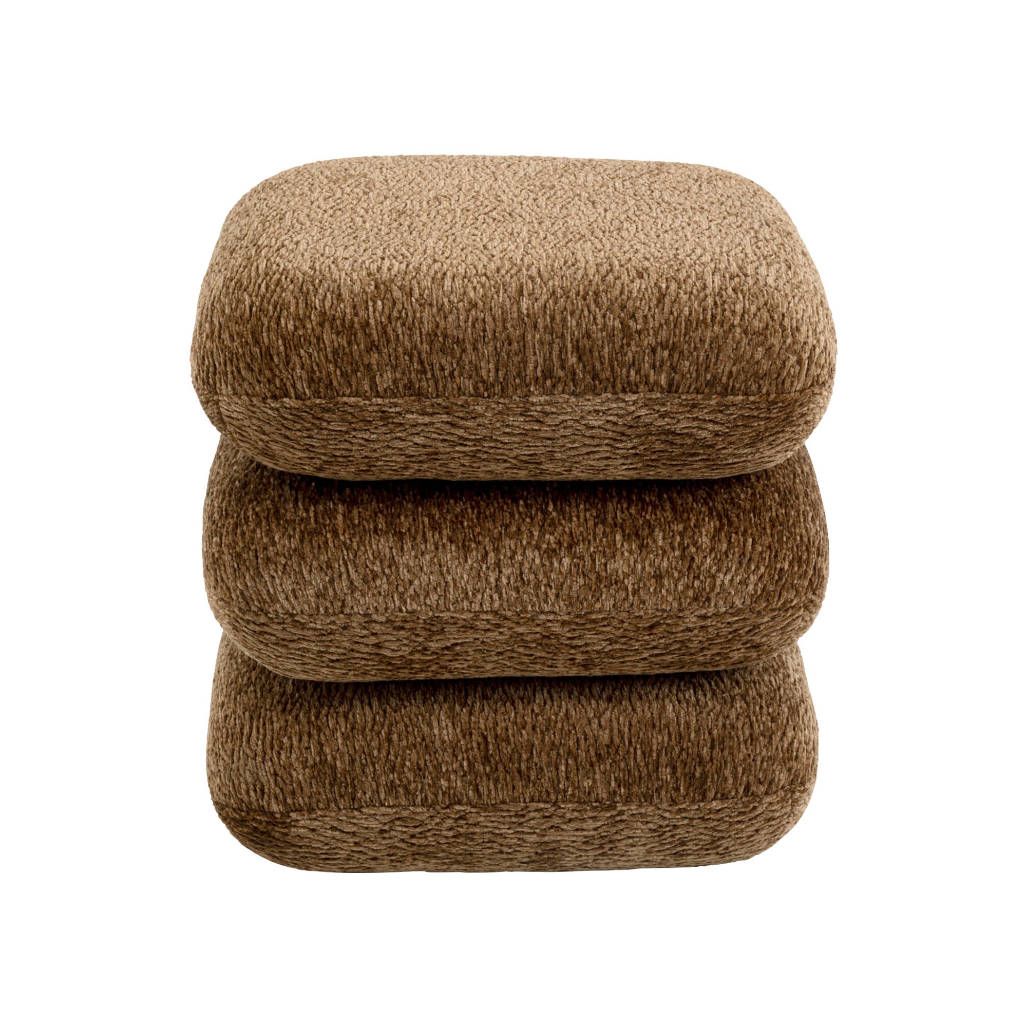 Tabouret Pepino marron 45x45cm