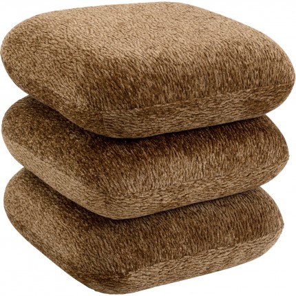 Swivel Stool Pepino 45x45cm brown Kare Design