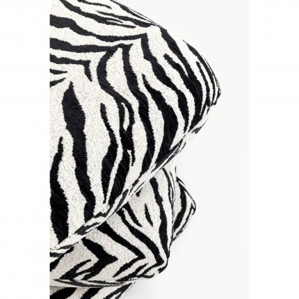 Tabouret pivotant Pepino 45x45cm tigre noir Kare Design