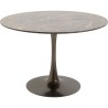 Table  High Society gris Ø110cm
