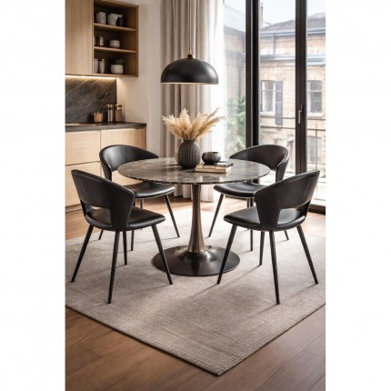 Table High Society 110cm grise Kare Design