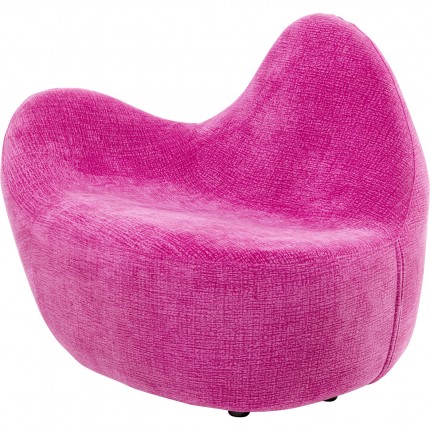Fauteuil Glow Wave violet Kare Design