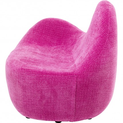 Fauteuil Glow Wave violet Kare Design