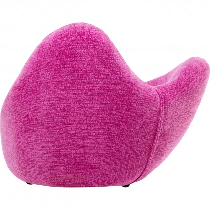 Fauteuil Glow Wave violet Kare Design