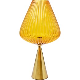Lampe à poser Goblet orange 66cm