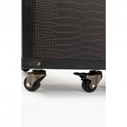Wardrobe Trunk Globetrotter croco Kare Design