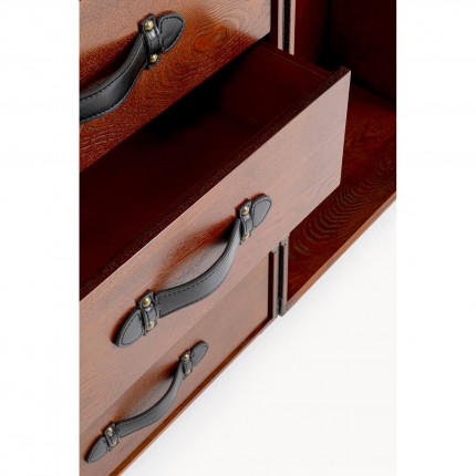 Malle-armoire Globetrotter croco Kare Design