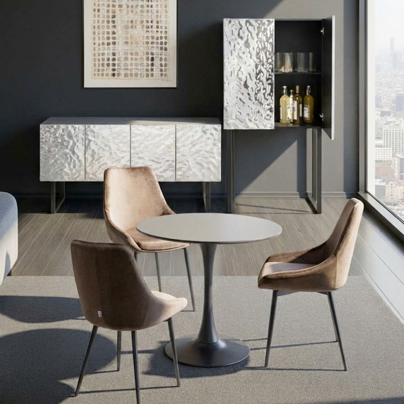 Table design noire - Schickeria - Kare Design