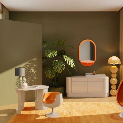 Tapis Cosy orange Kare Design