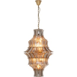 Pendant Lamp Venezia smoke Ø53cm Kare Design