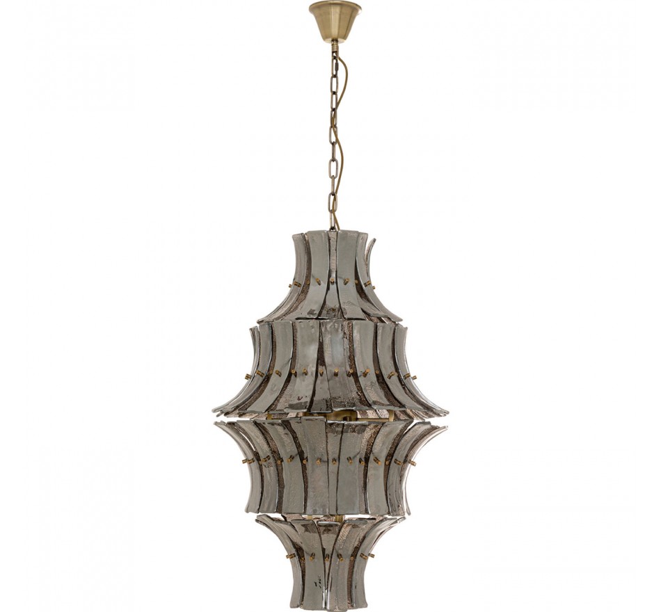 Suspension Venezia fumée 53cm Kare Design