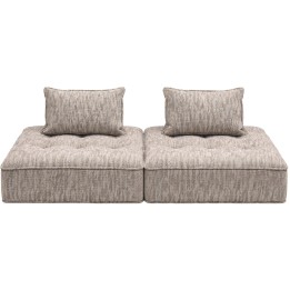 Canapé Portofino gris (2/Set)