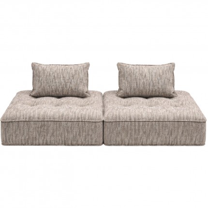 Sofa element Portofino grey (2/Set) Kare Design