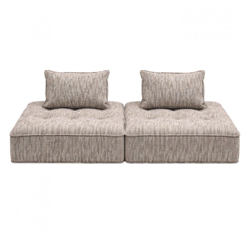Assises Portofino grises set de 2 Kare Design
