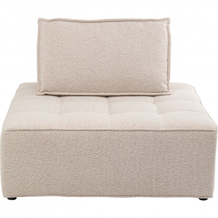 Assise de jardin Portofino rose Kare Design