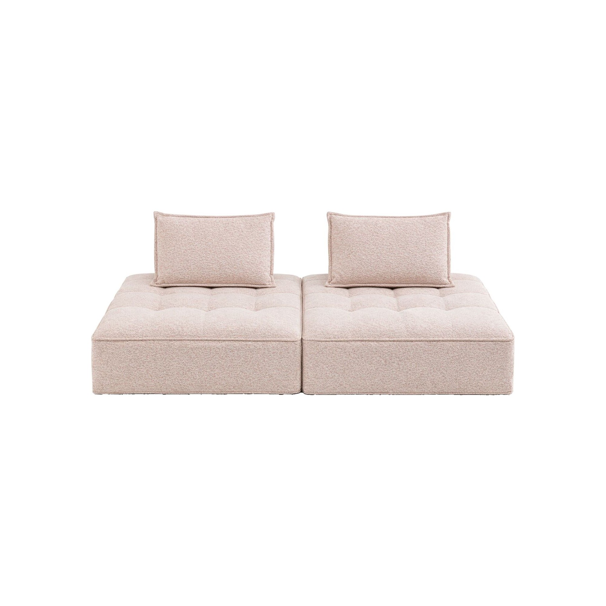 Canapé Portofino rosé Outdoor (2/Set)