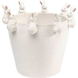 Vase Cute Bunnies 31cm