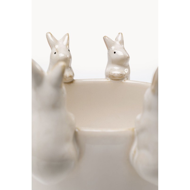 Vase Cute Bunnies 14cm