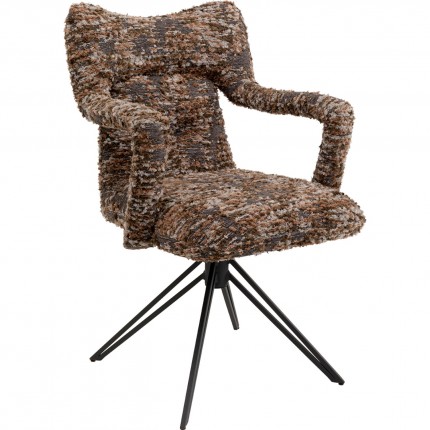 Chaise avec accoudoirs pivotante Chrissy Kare Design