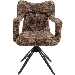 Chaise pivotante a.acc. Chrissy