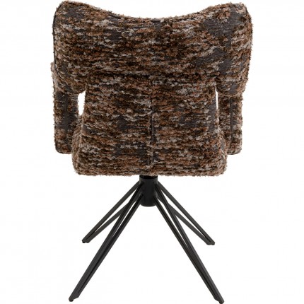 Chaise avec accoudoirs pivotante Chrissy Kare Design
