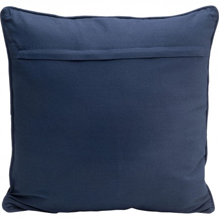 Cushion Catena Square blue and beige Kare Design