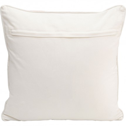 Cushion Arty orange and white Kare Design