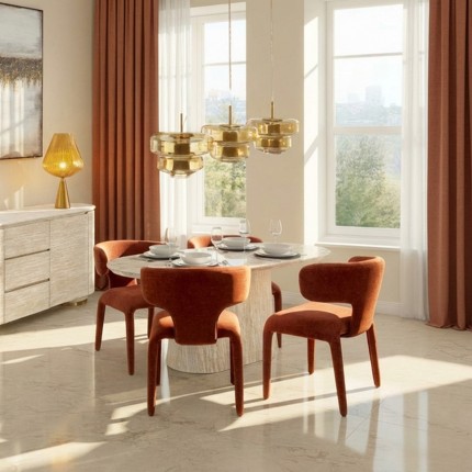 Chair Tobi red Kare Design