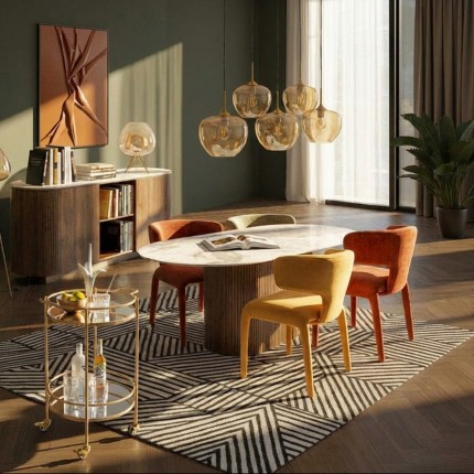Chaise Tobi jaune Kare Design