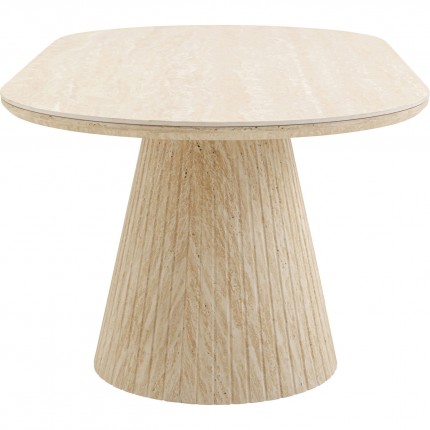 Table basse Alma Travertino 120x60cm Kare Design