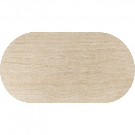 Table basse Alma Travertino 120x60cm Kare Design