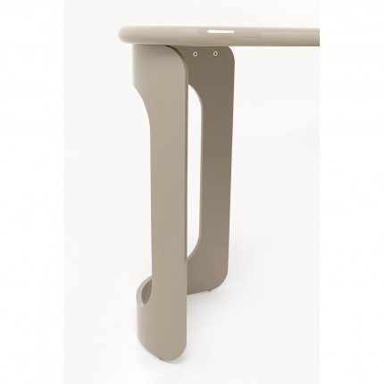 Desk Groove taupe 120x50cm Kare Design