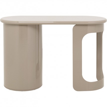 Desk Groove taupe 120x50cm Kare Design