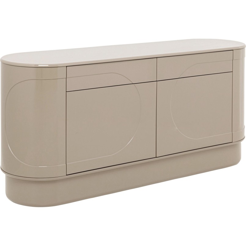 Buffet Groove taupe 160x76cm