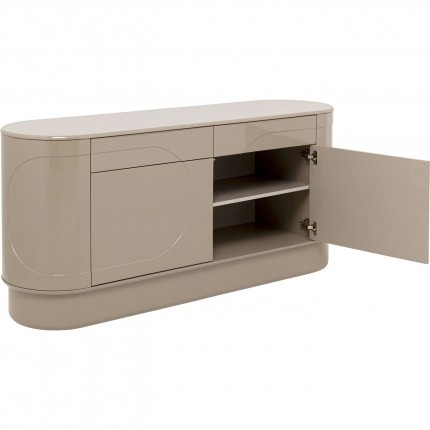 Sideboard Groove taupe Kare Design
