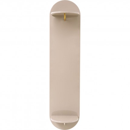 Wall Wardrobe Groove taupe Kare Design