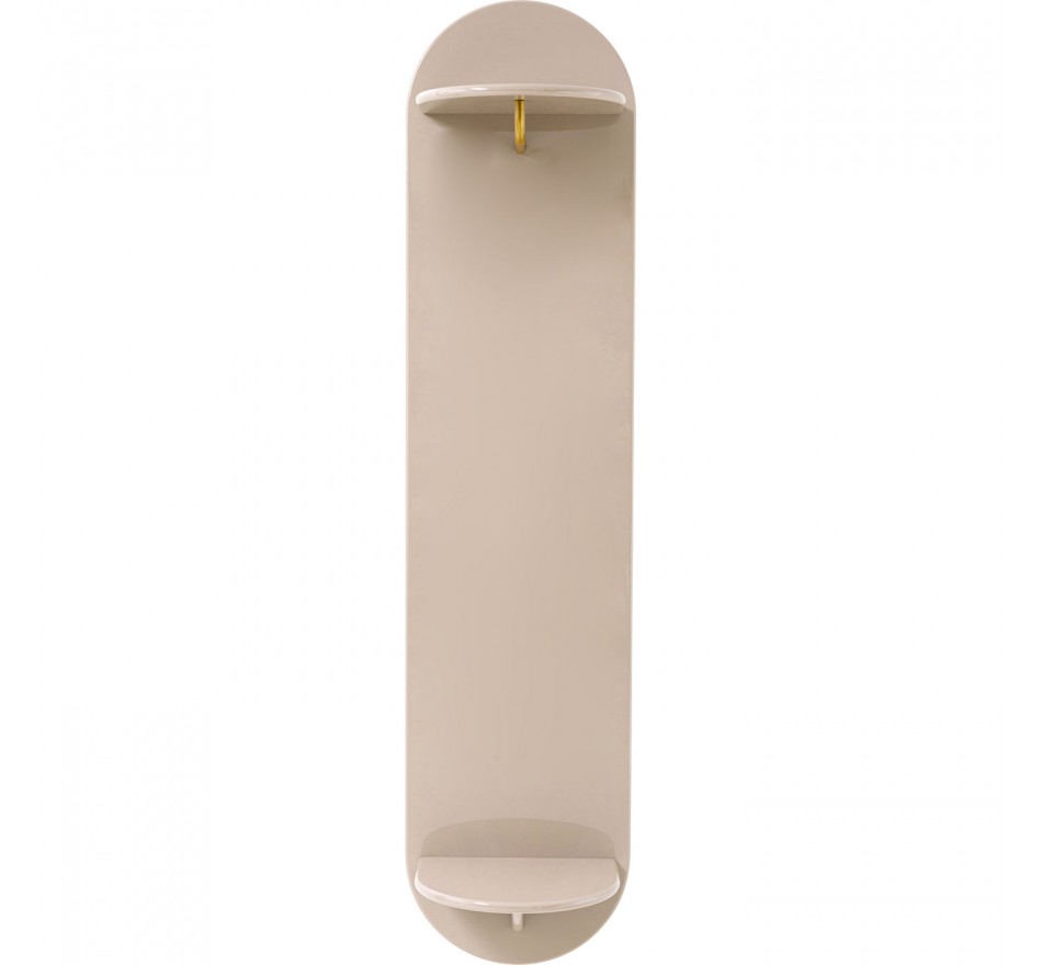 Portemanteau Groove taupe Kare Design