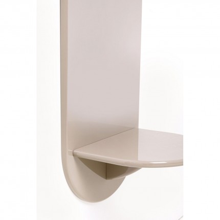 Portemanteau Groove taupe Kare Design