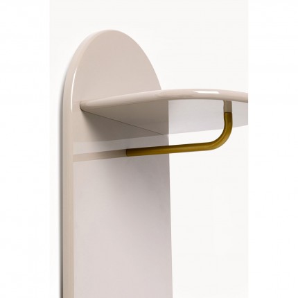 Portemanteau Groove taupe Kare Design