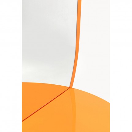 Miroir Groove 110x70cm orange Kare Design