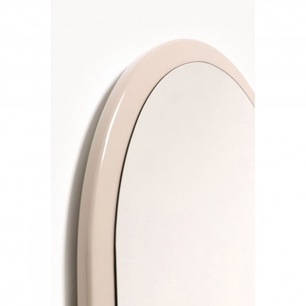 Wall Mirror Groove 110x70cm taupe Kare Design